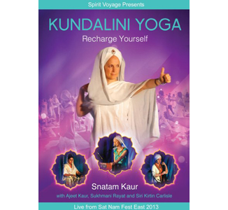 Kundalini Yoga Recharge Yourself DVD – Snatam Kaur