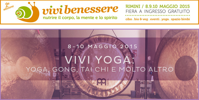 Vivi Yoga: lo yoga a Vivi Benessere dall’8 al 10 maggio – Rimini