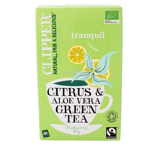 Clipper Tè Verde con Aloe Vera e Limone