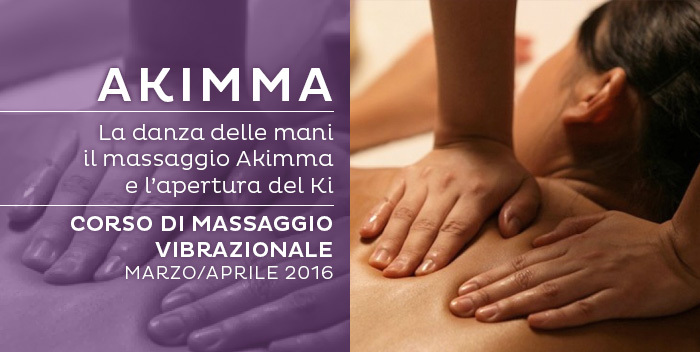 Akimma: seminario di Massaggio Vibrazionale