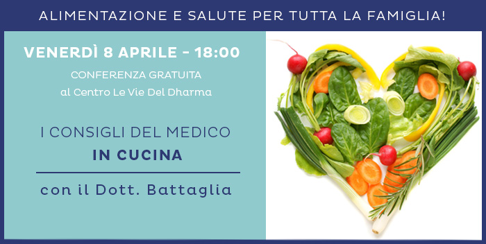 8 Aprile: Conferenza Gratuita “I Consigli del Medico in Cucina” a Cesena