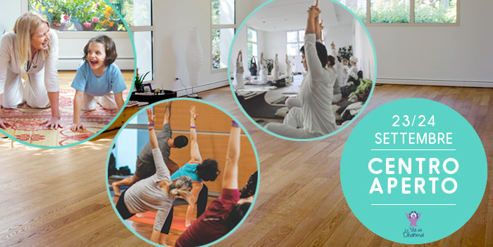 23/24 settembre: free class e lezioni di prova al Centro Yoga Le Vie del Dharma