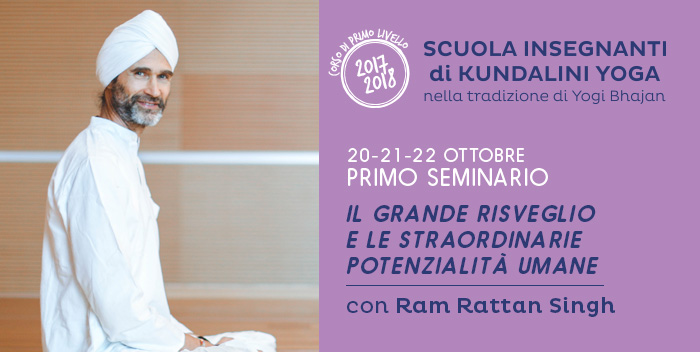 20-21-22 ottobre: il primo seminario della Scuola Insegnanti di Kundalini Yoga