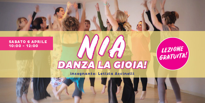 Workshop di Nia: danza la gioia!