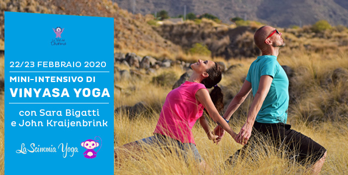 22/23 febbraio: mini intensivo di Vinyasa Yoga con Sara Bigatti
